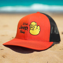 Load image into Gallery viewer, Hat - It's A Jeep Thing Duck - Orange/Black