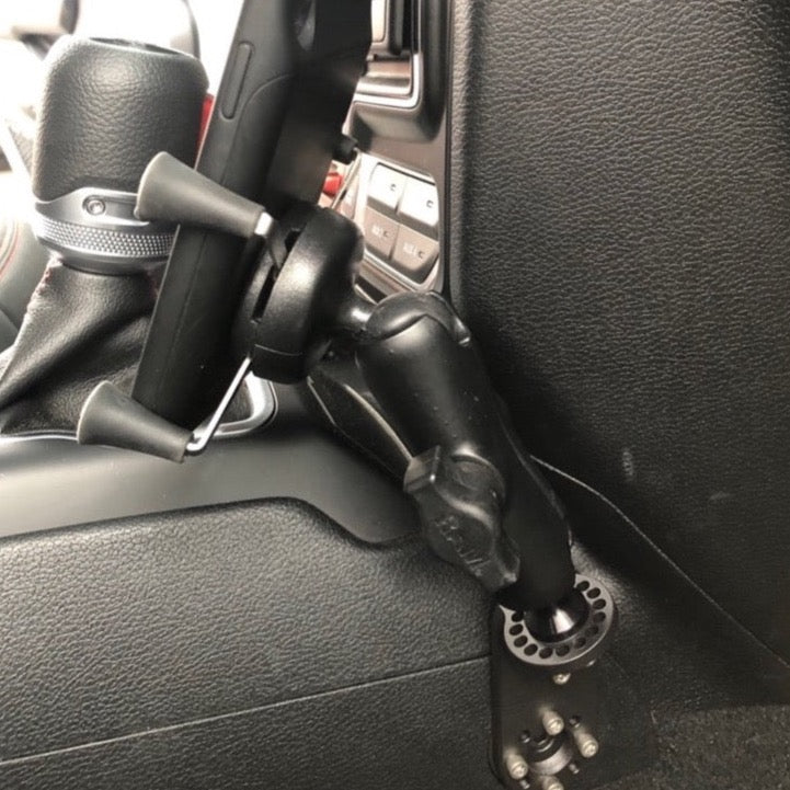 CMM Offroad Custom No / 1" Ball Mount w/ Ram Mount & X-Grip XL JL/JLU UNIVERSAL ACCESSORY MOUNT