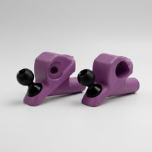 Load image into Gallery viewer, CMM Offroad purple replacement mirror mount pair — available from Offroad Trading Company