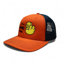 Load image into Gallery viewer, Hat - It's A Jeep Thing Duck - Orange/Black