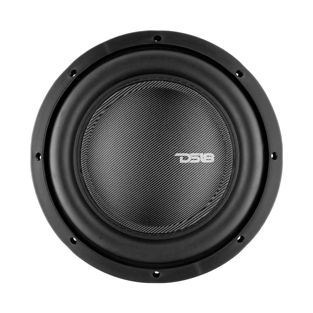 IXS Shallow-Mount 10" Fiber Glass Subwoofer 600 Watts Rms SVC 4-Ohm