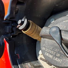 Load image into Gallery viewer, CMM Offroad air coupler cork fitted to female air coupler — available from Offroad Trading Company