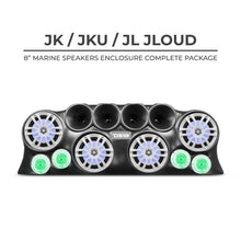 Load image into Gallery viewer, DS18 J-LOUD Jeep Wrangler JK/JKU/JL Loaded Sound Bar System, Black / White