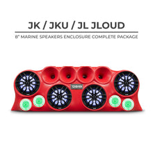 Load image into Gallery viewer, DS18 J-LOUD Jeep Wrangler JK/JKU/JL Loaded Sound Bar System, Black / White