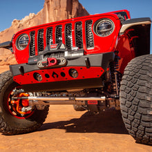 Load image into Gallery viewer, Powdercoat Nighthawk Front Bumper with Aluminum Skid for JK, JL, and JT - Black Powdercoat Artec Industries