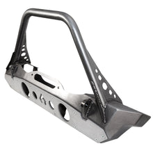 Load image into Gallery viewer, Artec Industries Front Bumpers Bare Steel Nighthawk Mid-tube Stinger Front Bumper with Aluminum Skid for JK, JL, and JT - Bare Steel Artec Industries - JJ8030