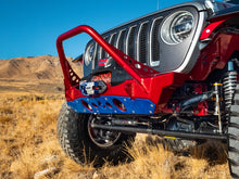 Load image into Gallery viewer, Artec Industries Front Bumpers Bare Steel Nighthawk Mid-tube Stinger Front Bumper with Aluminum Skid for JK, JL, and JT - Bare Steel Artec Industries - JJ8030