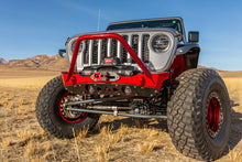 Load image into Gallery viewer, Artec Industries Front Bumpers Bare Steel Nighthawk Mid-tube Stinger Front Bumper with Aluminum Skid for JK, JL, and JT - Bare Steel Artec Industries - JJ8030