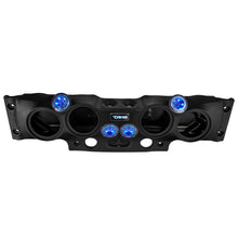 Load image into Gallery viewer, Jeep JK/JKU Overhead Sound Bar System Fits 4 X 8" Speakers (Not included) 4 X Tweeters PRO-TW4L and 2 X Drivers PRO-DRNSC1.5 and Harness Included- Black