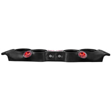 Load image into Gallery viewer, Jeep JK/JKU Overhead Sound Bar System Fits 4 X 8" Speakers (Not included) 4 X Tweeters PRO-TW4L and 2 X Drivers PRO-DRNSC1.5 and Harness Included- Black