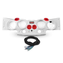 Load image into Gallery viewer, Jeep JK/JKU Overhead Sound Bar System Fits 4 X 8" Speakers (Not included) 4 X Tweeters PRO-TW4L and 2 X Drivers PRO-DRNSC1.5 and Harness Included- White