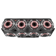 Load image into Gallery viewer, Jeep JK/JKU Overhead Bar System Fits 8 X 10" Speakers, 2 X 2.3" tweeters and 2 X 1 " Drivers -Black