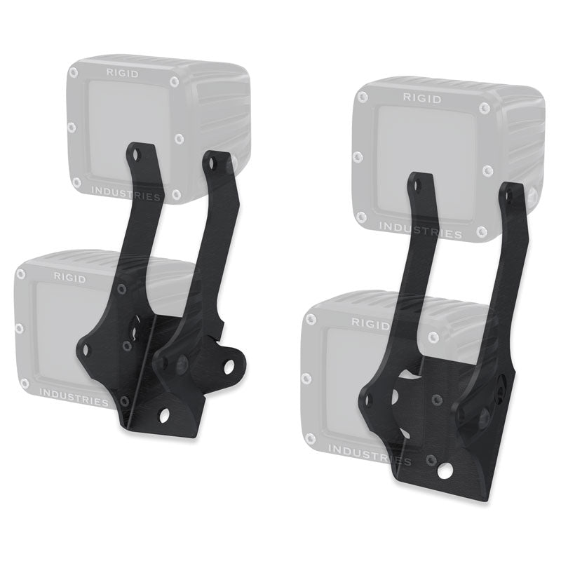 Artec Industries A Pillar Light Mount JK A-Pillar Dual LED Cube Light Mounts Artec Industries - JK1102