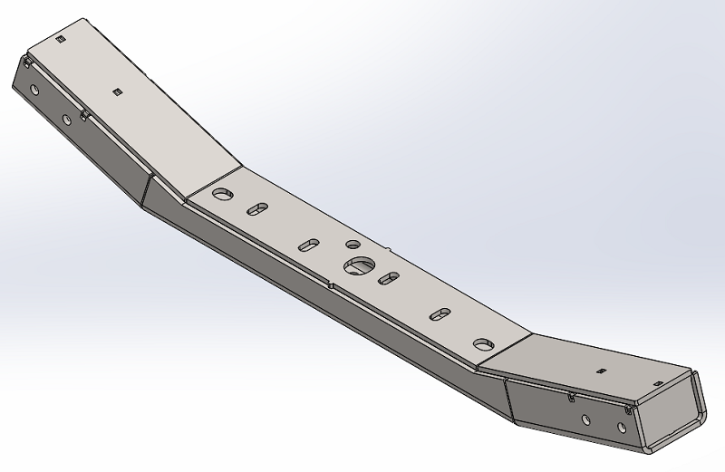 JK HD Crossmember 12-17 Wrangler JK Artec Industries