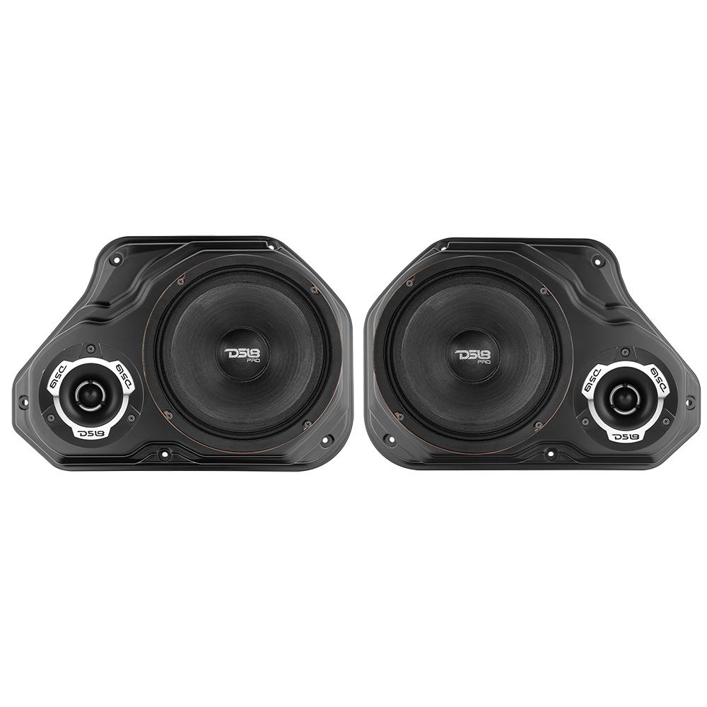 Front Door Panels 1 X 6.5" + 1 Tweeter Right And Left for JL/JLU/JT Gladiator Jeeps Speakers Not Included DS18