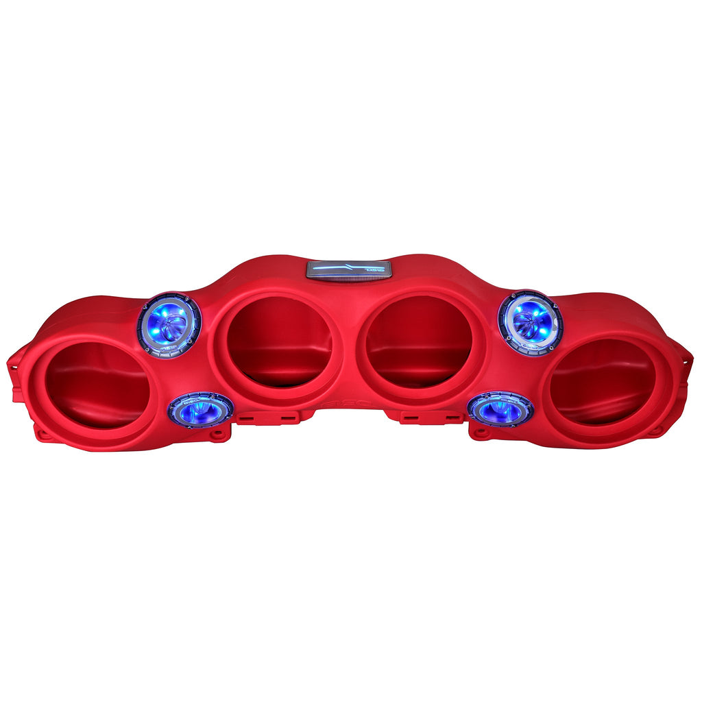 Jeep JL/JLU,JT Overhead Bar System Fits 4 X 8" Speakers (Not Included) and 4 X Tweeters PRO-TW4L and Harness Included