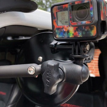 CMM Offroad Mirrors JL/JLU A-Pillar Side Mirror with Base Mount,  Driver OR Passenger Side