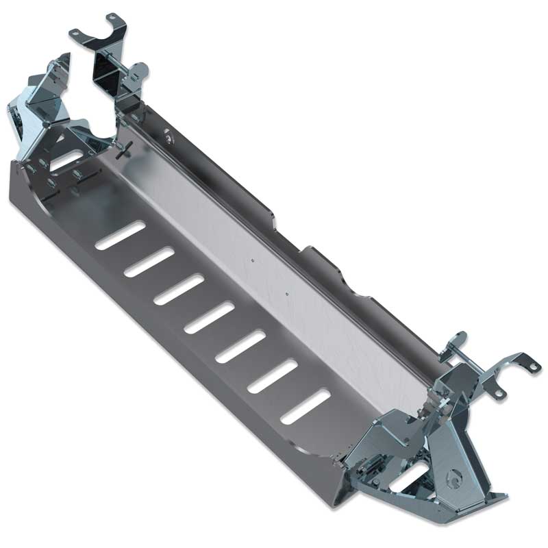 Artec Industries Muffler Skid Plate JLU 392 Muffler and Tip Skid Artec Industries - JL4113