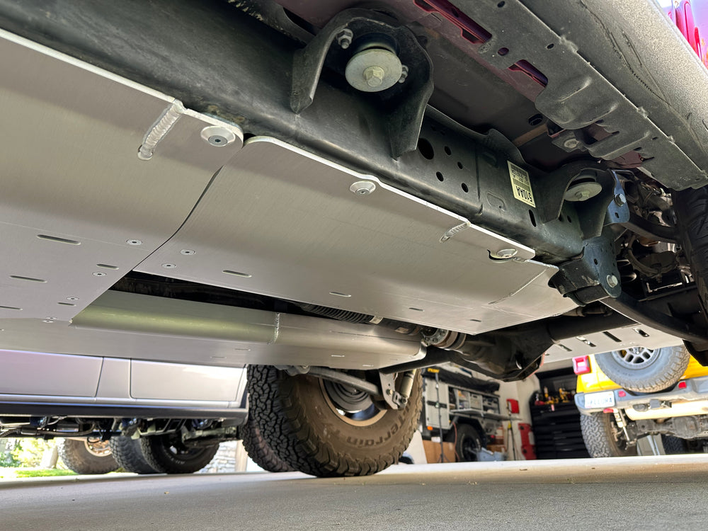 Artec Industries Skid Plates JLU Magnaflow Exhaust Skid - 4 Door 392 Hemi Aluminum Artec Industries - JL4119