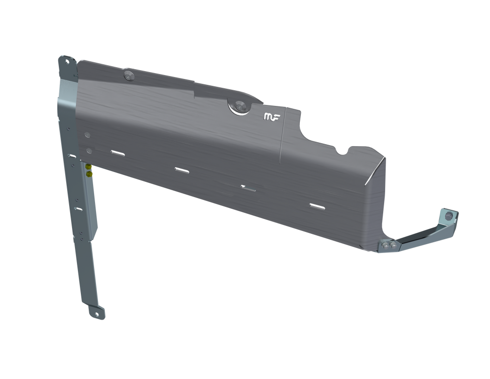 Artec Industries Skid Plates JLU Magnaflow Exhaust Skid - 4 Door 392 Hemi Aluminum Artec Industries - JL4119
