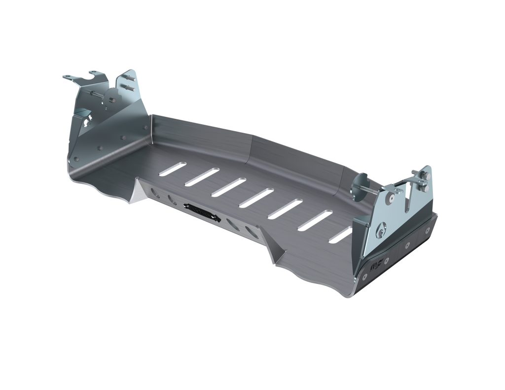 Artec Industries Muffler Skid Plate JLU Magnaflow Muffler and Tip Skid - 4 Door 392 Hemi Aluminum Artec Industries - JL4120
