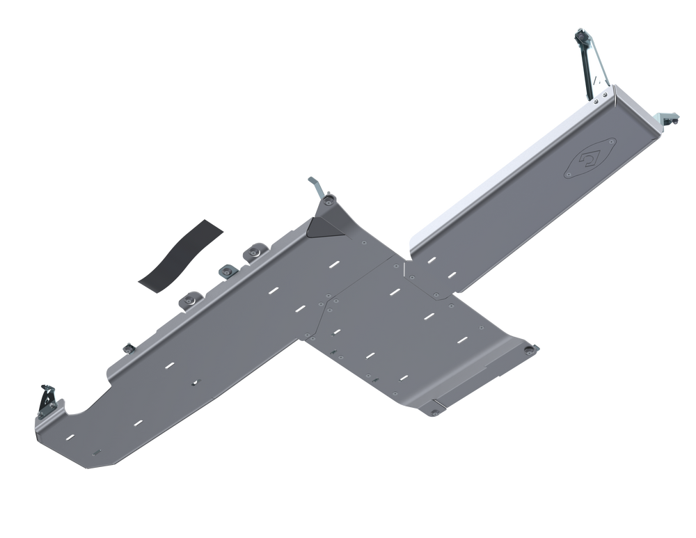 Artec Industries Transfer Skid Plate Armor JLU Full Bellypan With Oil Door - 4 Door 2.0L Aluminum 18-Present Artec Industries - JL4162