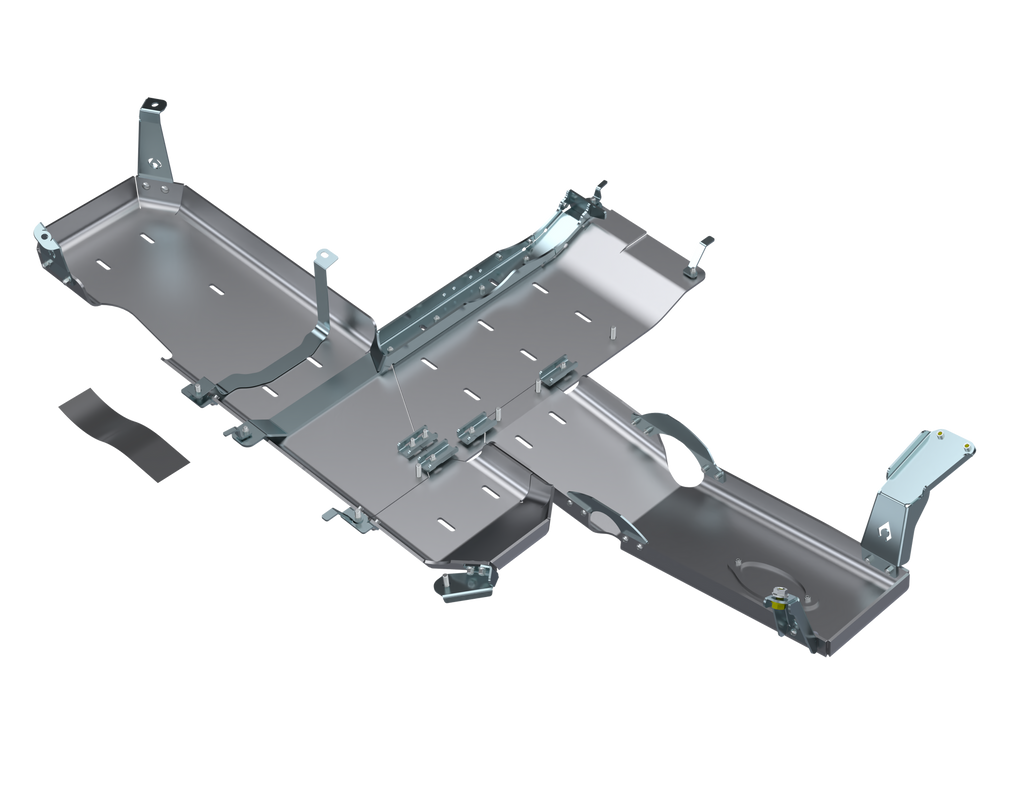 Artec Industries Transfer Skid Plate Armor JL Full Bellypan With Oil Door - 2 Door 3.6L Aluminum 18-20 Artec Industries - JL4166