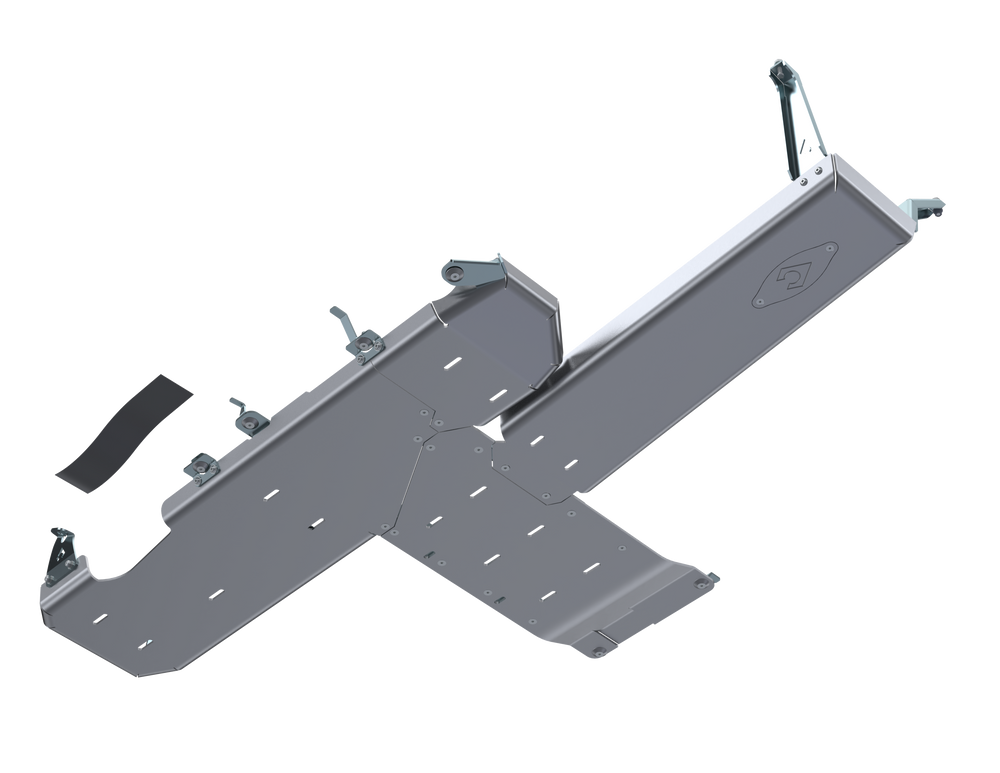 Artec Industries Transfer Skid Plate Armor JL Full Bellypan With Oil Door - 2 Door 2.0L Aluminum 18-Present Artec Industries - JL4168