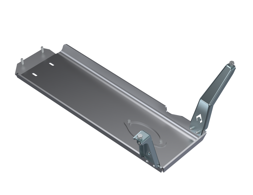 Artec Industries Oil Pan Skid Plates JL Oil Skid Only With Oil Door- 2 and 4 Door 2.0L Aluminum 18-Present Artec Industries - JL4188