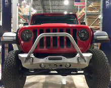 Load image into Gallery viewer, NightHawk Jeep JL Front Bumper W/Mid Tube Stinger Bare Artec Industries