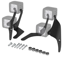 Load image into Gallery viewer, Artec Industries A Pillar Light Mount JL A-Pillar Dual LED Cube Light Mount - JL 392 / JT Mojave Artec Industries - JL5612