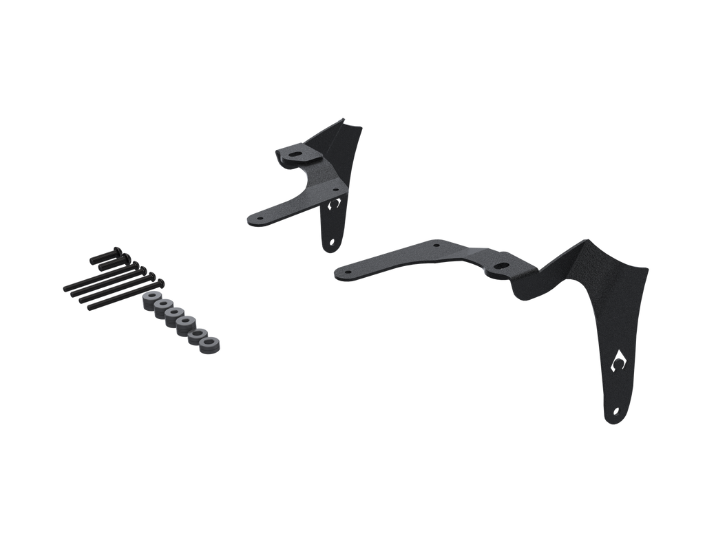Artec Industries A Pillar Light Mount JL-JT 392 Mojave A-Pillar Single Surface Light Mount Artec Industries - JL5614
