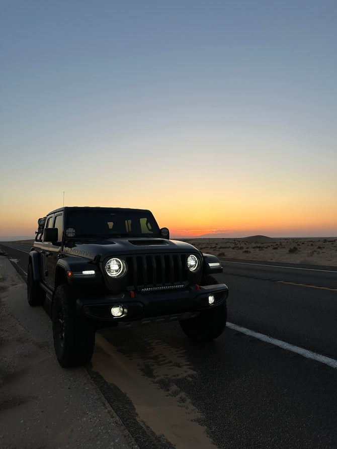 Artec Industries A Pillar Light Mount JL-JT 392 Mojave A-Pillar Single Surface Light Mount Artec Industries - JL5614