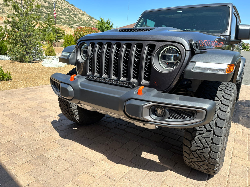 Artec Industries Mounting Brackets(Lighting) JL-JT Front Bumper 20 Inch Light Mount Artec Industries - JL5616