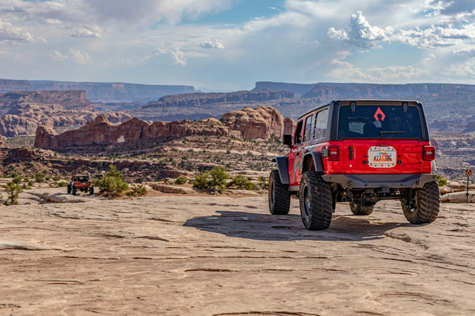 Artec Industries Spare Tire Delete JL Spare Tire Delete Kit V2 - Powdercoated Aluminum Artec Industries - JL5627