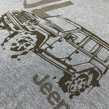Load image into Gallery viewer, Mens T-Shirt Jeep® JL Wrangler - LDD Series - Triblend Indigo Blue
