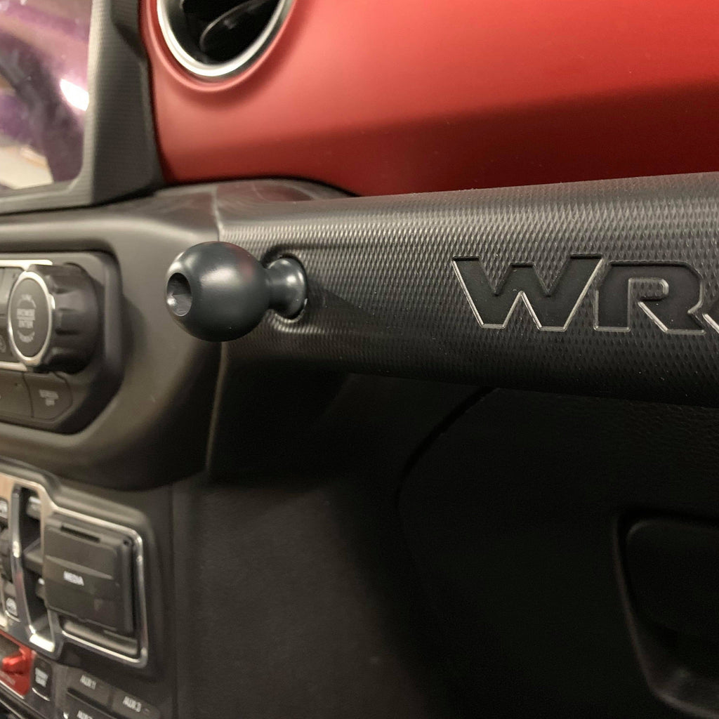 CMM Offroad JL 1" Ball Mount JL/JLU Grab Bar Ball Mount