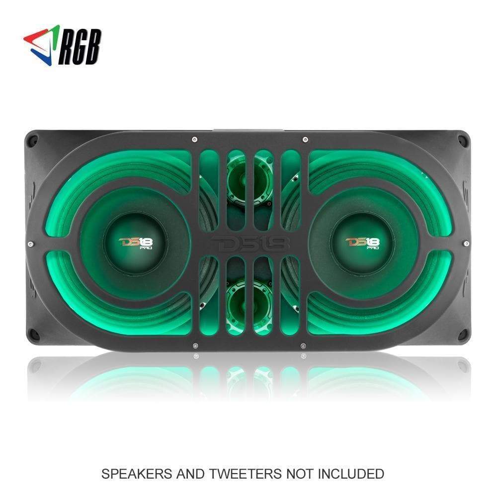  Jeep Gate Enclosure for 2 X 10 Inch Speakers and Tweeters DS18