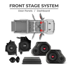 Load image into Gallery viewer, Jeep JT Gladiator 2019–2023 Ultimate Package – Loaded Sound Bar, Door Panels, Subwoofers &amp; Amplifiers