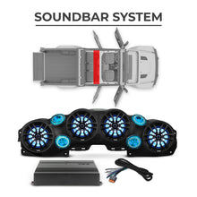 Load image into Gallery viewer, Jeep JT Gladiator 2019–2023 Ultimate Package – Loaded Sound Bar, Door Panels, Subwoofers &amp; Amplifiers