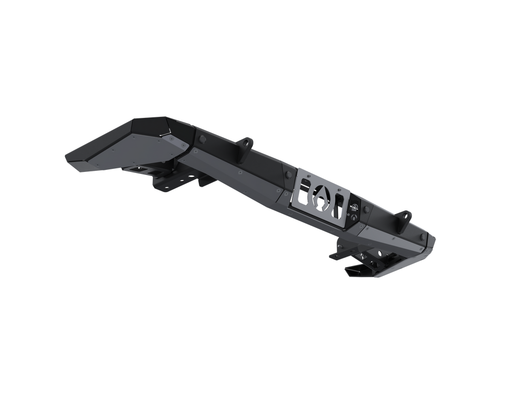 Artec Industries Rear Bumpers 07-Up Jeep Wranger/Gladiator High Clearance Rear No Cut Bumper End Pods Black Powdercoat Steel - JT9020