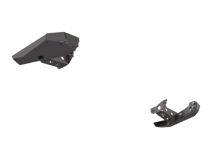 Artec Industries Rear Bumpers 07-Up Jeep Wranger/Gladiator High Clearance Rear Bumper Corner PodsBlack Powdercoat - JT9118