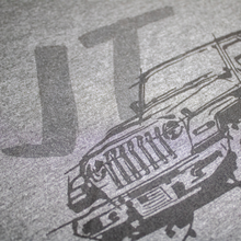 Load image into Gallery viewer, Mens T-Shirt Jeep® JT Gladiator - LDD Series - Triblend Charcoal