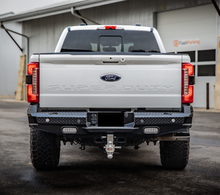 Load image into Gallery viewer, FT Rear Bumper For 2023-2026 Ford F250/350 Superduty Sensor Cutouts Gloss Black Powdercoat Bodyguard Bumpers