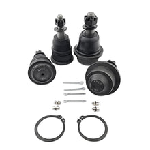 Load image into Gallery viewer, Apex Chassis Heavy Duty Ball Joint Kit Fits: 01-06 Chevy Silverado and GMC Sierra 1500 HD/2500 02-06 Chevy Avalanche 2500 Includes: 2 Upper &amp; 2 Lower