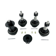 Load image into Gallery viewer, Apex Chassis Heavy Duty Knurled Ball Joint Kit 19-22 Jeep Gladiator JT 18-22 Jeep Wrangler JL/JLU Rubicon Mohave Sahara Sport Includes: 2 Upper and 2 Lower Apex Chassis