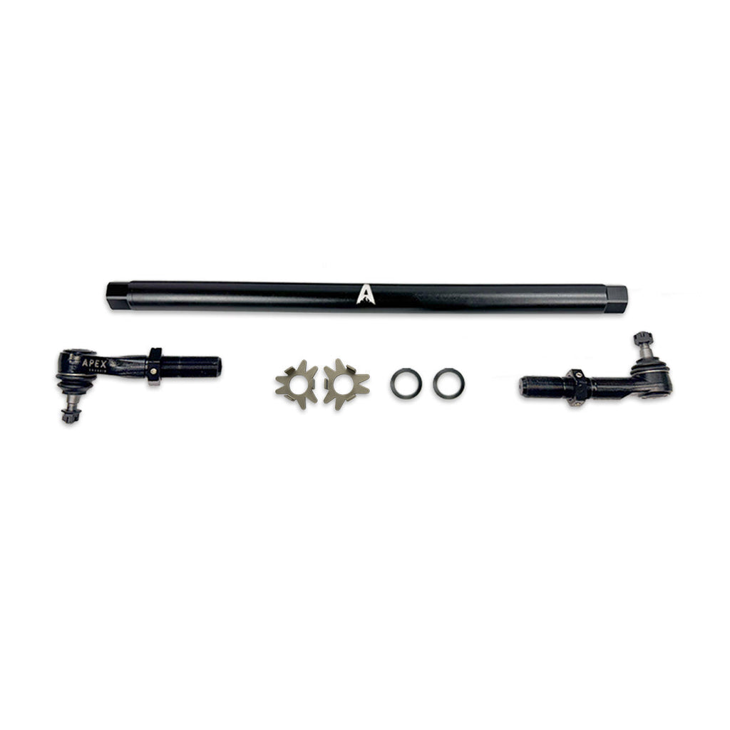 Heavy Duty DOM Steel Drag Link Assembly Fits: 03-13 RAM 2500/3500 Apex Chassis