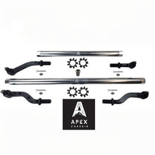 Load image into Gallery viewer, Heavy Duty Polished Aluminum Tie Rod and Drag Link Axle Swap Kit Currie 72.5 Inch Jeep JL-JT 2.5T for Axle Upgrade Options Only Apex Chassis