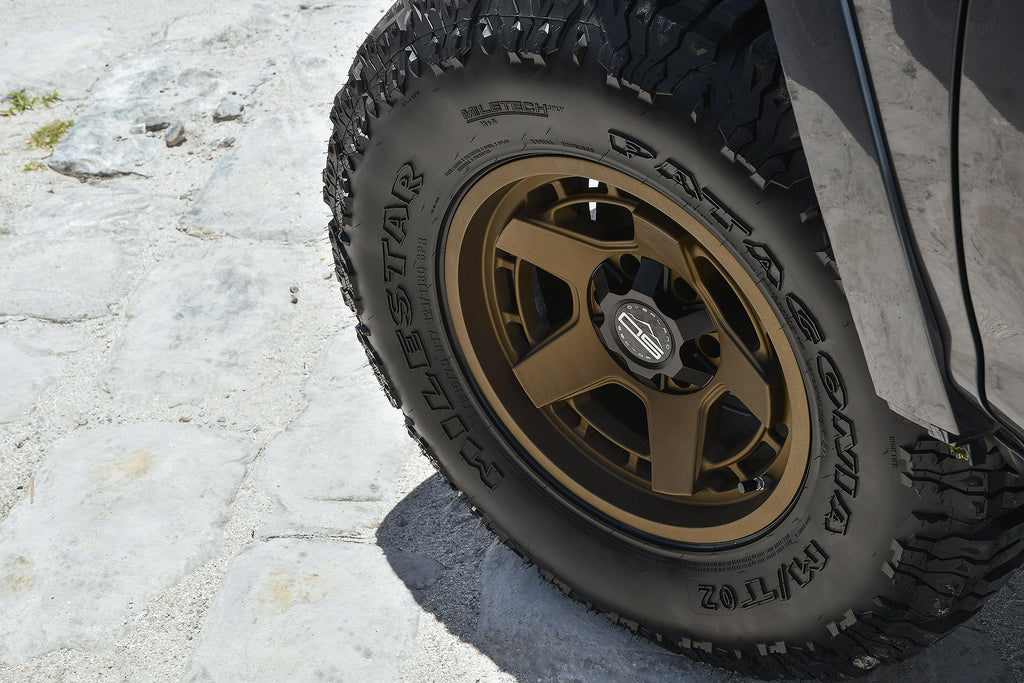 Overland Sector Atlas 17x9 +0 5x120/5x127mm 73.1mm Satin Textured Bronze
