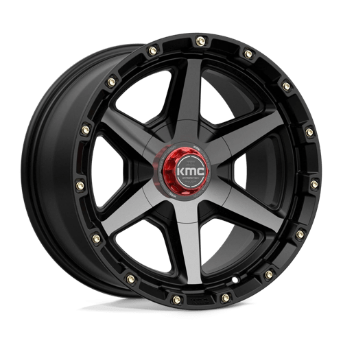 KM101 17X9 6X135/5.5 S-BLK GTCC -12MM